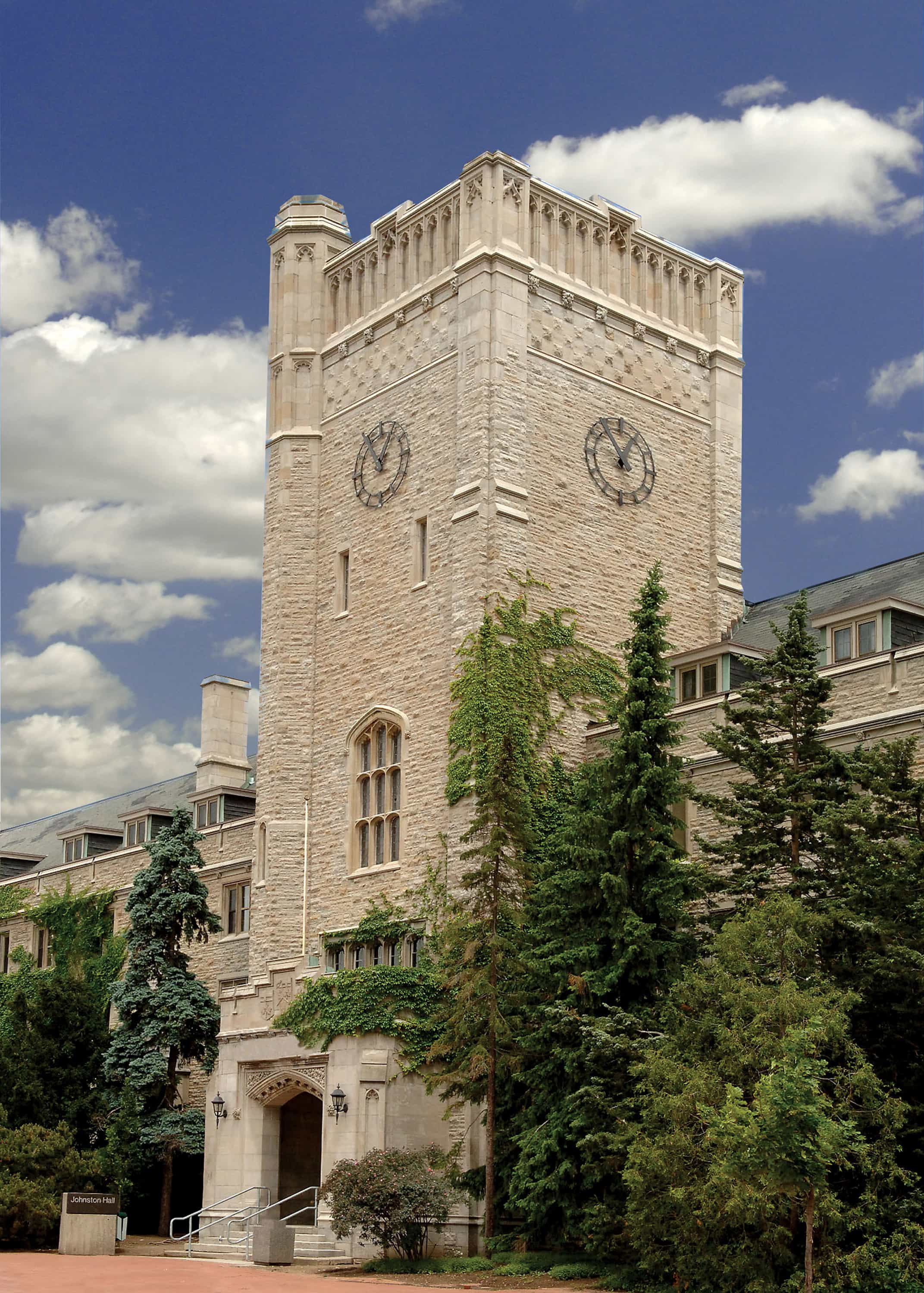 Johnston Hall Clock Tower