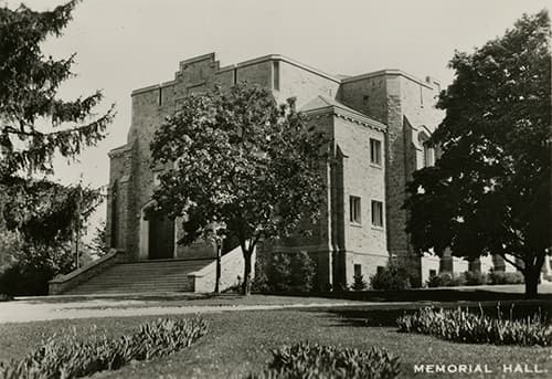 War Memorial Hall - UofG